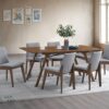 Kaela - Dining Table - Walnut - Image 4