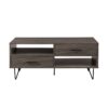 Modern Hairpin Leg Coffee Table - Slate Gray - Image 3