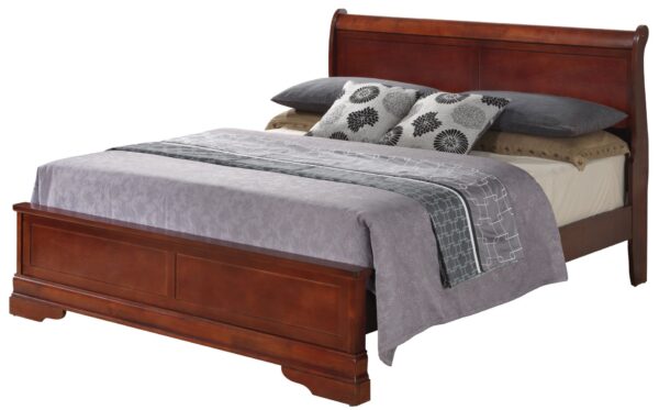 Full Charming Traditional Bed - Cherry
