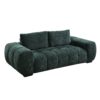 Ferrand - 2 Pieces Green Living Room Sofa & Loveseat Set - Green - Image 8