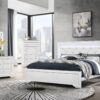 Shaker - Crocodile Queen Bed With LED - White - Image 5