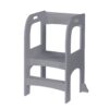 Child Standing Tower, Step Stool For Kids, Toddler Step Stool For Kitchen Counter - Gray - Image 4