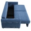 Haran - Pull Out Sleeper With Storage - Blue - Image 4