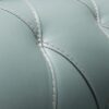 Modern Tufted Leather Sofa - Seafoam - Image 3