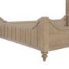 King Panel Bedroom Set With 3 Drawer Nightstand, Casual Dresser, Cane Mirror, 3 Drawer Cane Front Chest And Bench - Sand - Image 16