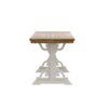 Haidel - Trestle Gathering Table - Brown / White - Image 3