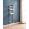 Three Tier Over The Toilet Storage Shelf - White - Image 2
