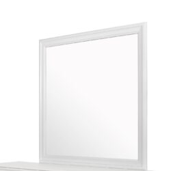 Shaker - Crocodile Metallic Mirror - White