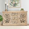 3 Drawer Sideboard Handcrafted - Antique White - Image 3