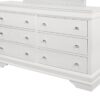 Shaker - Crocodile Metallic Dresser - White - Image 2
