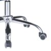Trenerry - Velvet Office Chair - Blue / Chrome - Image 5