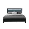 Carlos - 5 Pieces Queen Bedroom Set - Black - Image 2