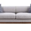Pelton - 3 Piece Living Room Set With Toss Pillows - Walnut - Image 3