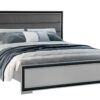 Adelaide - 5 Pieces King Bed With LED Set - Black - Image 4