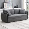 Irina - Pull Out Sleep With Storage - Gray - Image 7