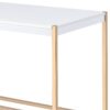Midriaks - Writing Desk With USB - Golden / White - Image 4