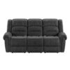 Ferrar - Reclining Sofa - Gray - Image 2