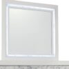 Skye - Marble Mirror - White - Image 2