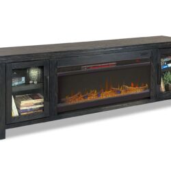 Tybee - Electric Fireplace TV Console For TVs Up To 95" - Clove