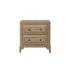 Queen Canopy Bedroom Set With A 2 Drawer Nightstand A Modern Dresser With Poster Mirror And A Door Chest - Sand - Image 7