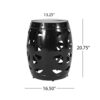 Large Metal End Table - Black - Image 3