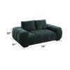 Ferrand - 2 Pieces Green Living Room Sofa & Loveseat Set - Green - Image 11