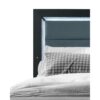Carlos - Queen Bed & LED - Black - Image 4