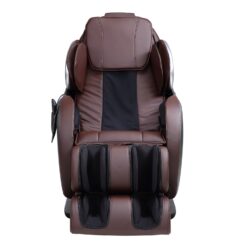 Pacari - Synthetic Leather Power 2D Massage Chair - Chocolate