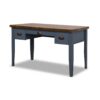 Nantucket - Writing Desk - Blue Denim, Whiskey - Image 3