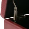Avalon - Storage Ottoman Bench - Red - Image 4