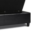 Afton - Storage Ottoman Bench - Tanners Brown - Image 5