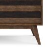 Clarkson - TV Stand - Rustic Natural Aged Brown - Image 9