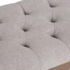 Waverly - Tufted Ottoman Bench - Cloud Gray - Image 8