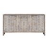 Accent Cabinet Farmhouse Style 4 Door Wooden Cabinet Sideboard Buffet Server Cabinet Storage Cabinet, For Living Room, Entryway, Hallway, Office, Kitchen And Dining Room - Natural Wood Wash - Image 6