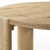 Bowen - Round Dining Table - Oak Finish - Image 3