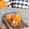 Pumpkin Ornament For Holiday Harvest Festival Fall Festival & Thanksgiving (Set of 6) - Orange - Image 3