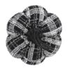 Light Plaid Pumpkin, For Holiday Halloween Decor - Black / White - Image 4