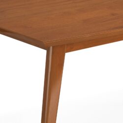 Draper - Dining Table - Teak Brown