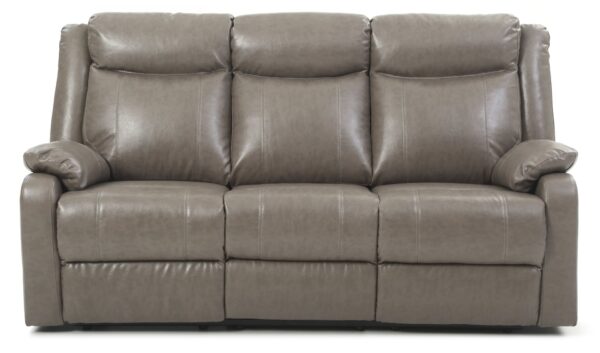Contemporary Three Seater Sofa - Gray