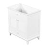 Bathroom Vanity Base Without Sink, Bathroom Cabinet With Two Doors And One Drawer - White - Image 14