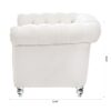 1 Seater Sofa For Living Room - White - Image 15