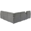 Power Recliner Corner Sofa Home Theater Reclining Sofa Sectional Couches With Storage Box, Cup Holders, USB Ports And Power Socket For Living Room - Dark Gray - Image 20