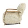 Enchante - New Zealand Sheepskin Accent Arm Chair - Taupe / Natural - Image 4