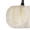 Velvety Pumpkin In Mesh Bag, Bag / 12, For Holiday Harvest Festival Fall Festival & Thanksgiving (Set of 4) - White - Image 5