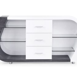 Anne - Buffet - White / Gray