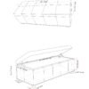 Kingsley - Large Storage Ottoman - Natural - Image 11