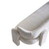 Boucle Upholstery Modern Sofa For Living Room - Beige - Image 5