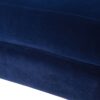 Alana Lawson - Accent Arm Chair Metal Casters - Navy Blue - Image 8