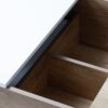 Arlo - Wood Finish Coffee Table With Hidden Compartments And 2 Drawers - Light Brown - Image 3