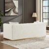 Eleanor - Sofa Boucle - Beige / Gold / Ivory / Ivory White - Image 6
